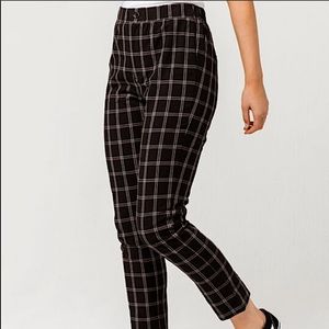 checkered pants